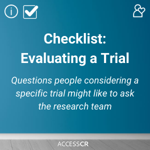 Evaluating a Trial Checklist 300x300